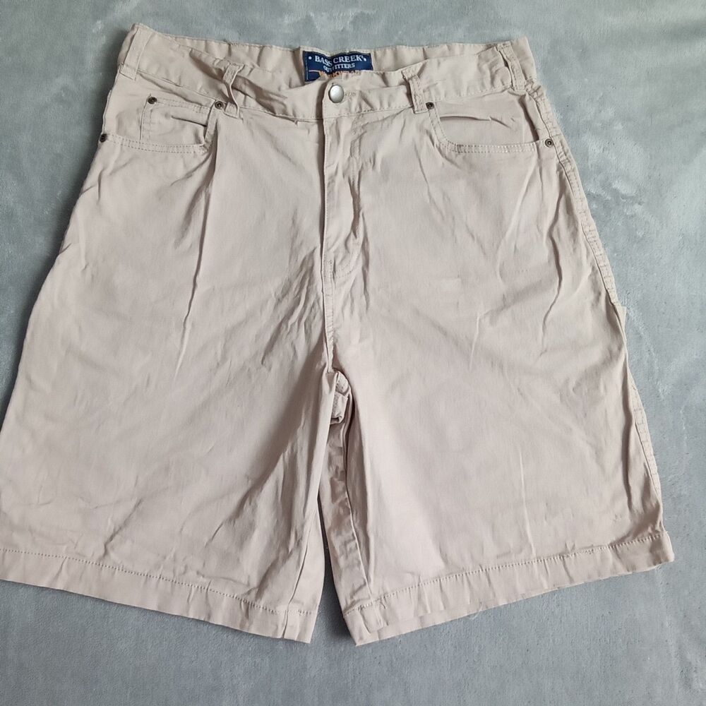 Bass Creek Outfitters‎ Workwear Mens 36 Beige Cargo Shorts